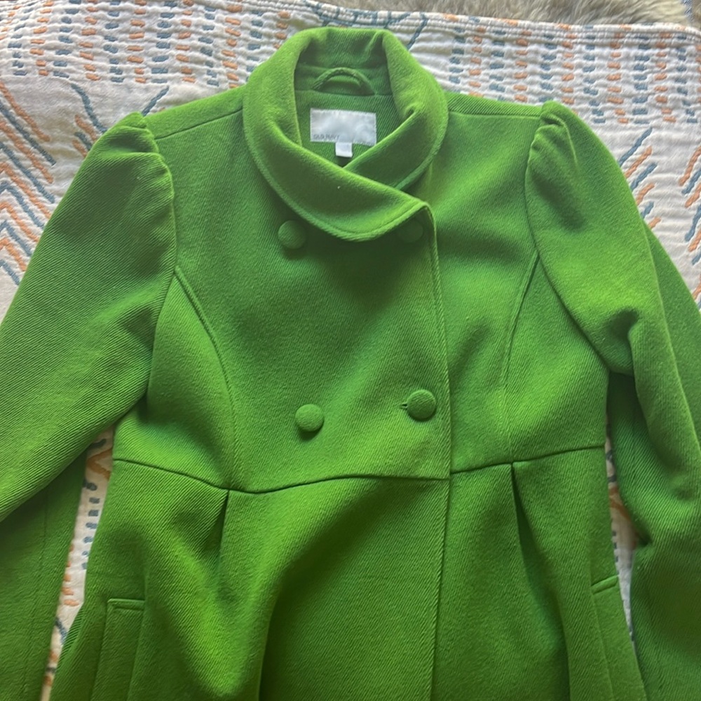 Kermit green jacket!